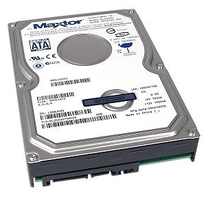 Maxtor 3.5インチ内蔵HDD(DiamondMAX 10) 250GB 7200rpm 9ms S-ATA150 16MB 6L250S0(中古品)