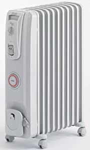 DeLonghi オイル・ラジエターヒーター L字型フラットフィン10枚 R731015EF 【4~10畳用】(中古品)