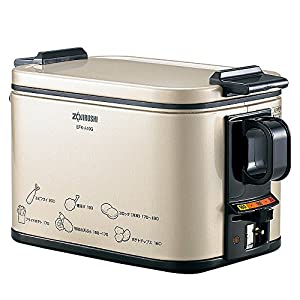 象印 電気フライヤー 1.0L あげあげ EFK-A10G(中古品)