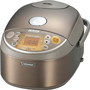 ZOJIRUSHI 真空内釜圧力IH炊飯ジャー 極め炊き 5.5合 NP-NF10-XA ステンレス(中古品)