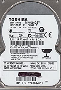 東芝　MK5056GSY 500GB　内蔵型HDD(中古品)
