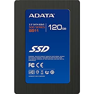 A-DATA Technology SSD SATAIII 120GB AS511S3-120GM-C(中古品)