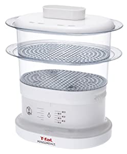 ティファール 電気蒸し器 スチームクッカー ミニコンパクト VC131170(中古品)