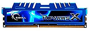 G.SKILL RipjawsX シリーズ F3-1600C9S-8GXM 8GB (1 x 8GB) 240ピン DDR3 SDRAM DDR3 1600 (PC3 12800) デスクトップメモリ(中古