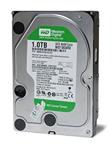 WESTERN DIGITAL WD10EARX Caviar Green 1TB 64MB キャッシュ SATA 6.0Gb/s 3.5 内蔵HDD (ベアドライブ)(中古品)の通販は