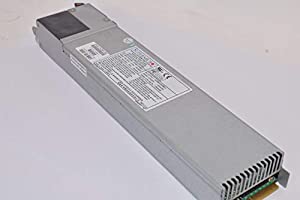 SuperMicro 1000W1280W高効率制御PFC＆PMBusの1.2スイッチングデジタルワット80 プラスプラチナ1U電源モジュール(中古品)