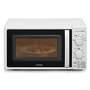 アイリスオーヤマ 電子レンジ 17L ターンテーブル 単機能 700W 出力6段階 【西日本/60Hz】ホワイト IMG-T177-6-W(中古品)