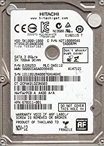 HGST Travelstar 5K1000 HTS541010A9E680 1TB 2.5インチ 内蔵ハードドライブ(中古品)