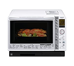 日立 オーブン電子レンジ 22L パールホワイト MRO-MS7 W(中古品)
