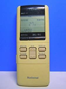 ナショナル エアコンリモコン G28VS621(中古品)