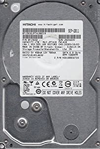 Hitachi(日立) 1TB SATA 3.5ハードドライブ HDS721010CLA632 PN 0F15632 MLC JPT41B(中古品)の通販は