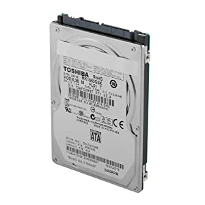Toshiba MK1665GSX 160GB 2.5インチ SATA 3.0Gb/s ノートブックハードドライブ(中古品)