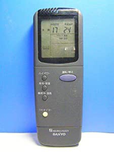 三洋電機 エアコンリモコン RCS-VR3A(K)(中古品)