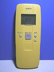 三洋電機 エアコンリモコン RCS-LVR7A(中古品)