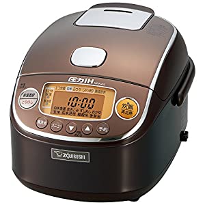 象印 炊飯器 剪断応力IH式 3合 NP-RJ05-TA(中古品)