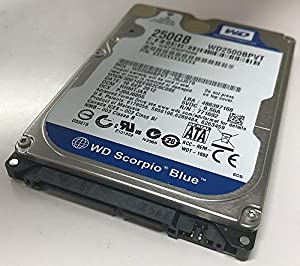 WD2.5HDD WD2500BPVT (250GB 5400rpm S-ATA) WD Blue(中古品)