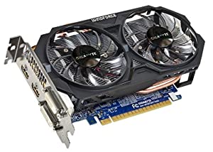 GIGABYTE グラフィックボード NVIDIA GeForce GTX750Ti PCI-Ex16 2GB GV-N75TOC-2GI(中古品)