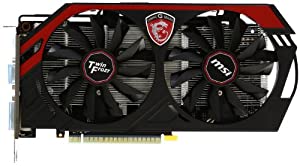 MSI GTX 750Ti GAMING グラフィックスボード 日本正規代理店品 VD5285 N750Ti TF 2GD5/OC(中古品)