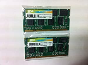 2GBノートブック用 DDR-333/PC2700/DDR-1 1GB 2枚 セット(中古品)