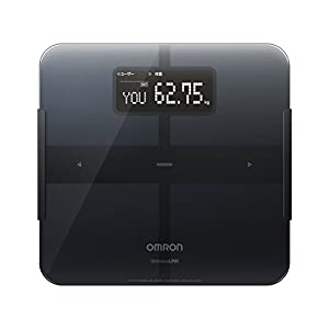 オムロン 【自動電源ON】【4秒測定】【体重50g単位表示】【PC/スマホ対応 Wi-Fi通信機能搭載】体重体組成計 カラダスキャン HBF-