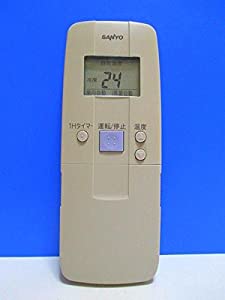 サンヨー エアコンリモコン RCS-LVR8A(中古品)