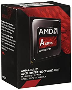 AMD A-series プロセッサ A6 7400K Black Edition Socket FM2+ AD740KYBJABOX(中古品)