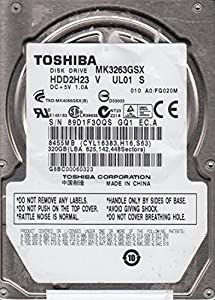 mk3263gsx、a0?/ fg020?m、hdd2h23?V ul01?S、Toshiba 320?GB SATA 2.5ハードドライブ(中古品)