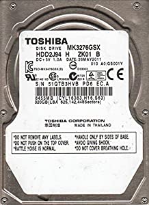 純正OEM TOSHIBA hdd2j94?mk3276gsx 320?GB 2.5インチハードドライブ(中古品)