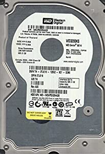 wd3200ks-75pfb0、DCM hhchca2ahn、Western Digital 320?GB SATA 3.5ハードドライブ(中古品)
