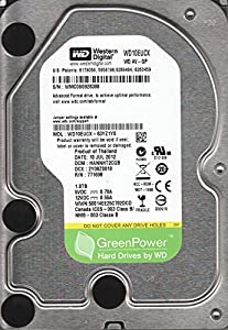 wd10eucx-63yz1y0、DCM hannht2cgb、Western Digital 1tb SATA 3.5ハードドライブ(中古品)