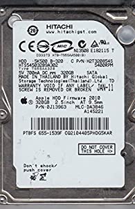 hts545032b9?a302、PN 0j13963、MLC da3846、Hitachi 320?GB SATA 2.5ハードドライブ(中古品)