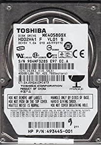 mk4058gsx、hdd2h41?F vl01?S、Toshiba 400?GB SATA 2.5ハードドライブ(中古品)
