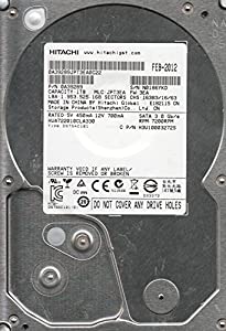 HUA722010CLA330、PN 0A39289、MLC JPT3EA、日立1TB SATA 3.5ハードドライブ(中古品)