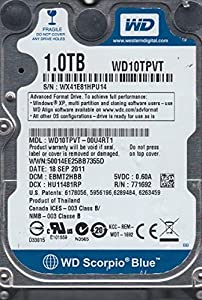 wd10tpvt-00u4rt1?Western Digital 1tb 5200rpm S。。。(中古品)の通販は