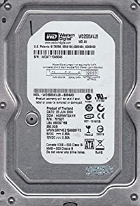 wd2500avjs-63b6?a0、DCM hgrnnt2ahn、Westernデジタル250?GB SATA 3.5ハードドライブ(中古品)