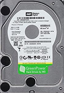 wd5000aavs-98ztb0、DCM hhnchtjman、Westernデジタル500?GB SATA 3.5ハードドライブ(中古品)の通販は