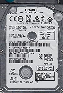 hts723232?a7a365、PN 0j10933、MLC da4091、Hitachi 320?GB SATA 2.5ハードドライブ(中古品)