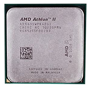 AMD Athlon II X4 635 2.9GHz 2MB クアッドコア CPUプロセッサソケット AM3 938ピン 95W(中古品)