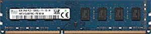 Hynix オリジナル8GB 240ピン DIMM、アンバッファード、非ECC、DDR3 PC3-12800デスクトップメモリモジュール(中古品)