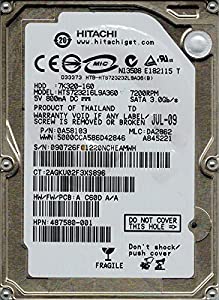 Hitachi hts723216l9?a360?160?GB P/N : 0?a58103?MLC : da2862(中古品)