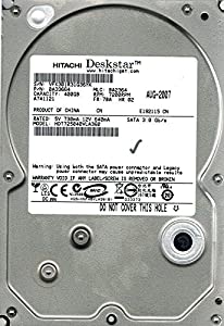 Hitachi hdt725040vla360?P/N : 0?a33664?400?GB MLC : ba2364?SATA(中古品)