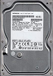Hitachi HDS721050CLA362 P/N: 0F10381 500GB MLC: JPT50E(中古品)の通販は