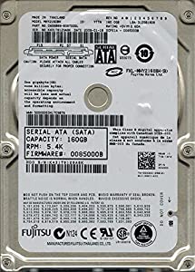 Fujitsu mhy2160bh 160?GB P/N : ca06889-b38700dl日: 2008???01???18(中古品)