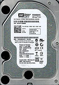 Western Digital wd6400aaks-75?a7b0?640?GB DCM : hhrnhv2chb(中古品)の通販は