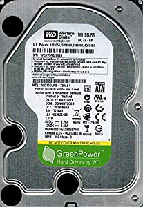 Western Digital wd10eurs-730ab1?1tb DCM : dgnnnv2cgb(中古品)の通販はその他パソコン・PC周辺機器