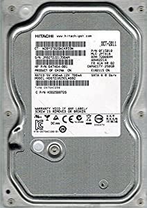 Hitachi hds721025cla682?P/N : 0?F15010?MLC : jpt41?a 250?GB(中古品)