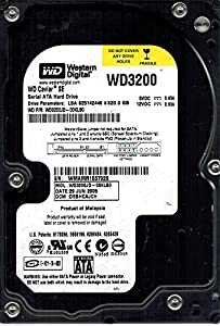 Western Digital wd3200jd-00klb0?320?GB DCM : dsbhcajch(中古品)
