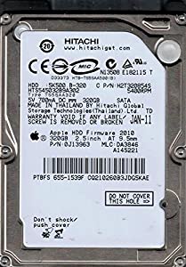 hts545032b9?a302?P / N : 0j13963?MLC : da3846?320?GB Hitachi Mac???655???1539?F(中古品)