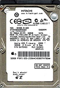 Hitachi hts545032b9sa02?P / N : 0?a70463?MLC : da3031?Mac???655???1539?A 320?GB(中古品)