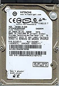 Hitachi hts545032b9sa00?P/N : 0j10213?MLC : da2987?320?GB(中古品)